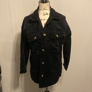 Black Corduroy Jacket “Forever21”